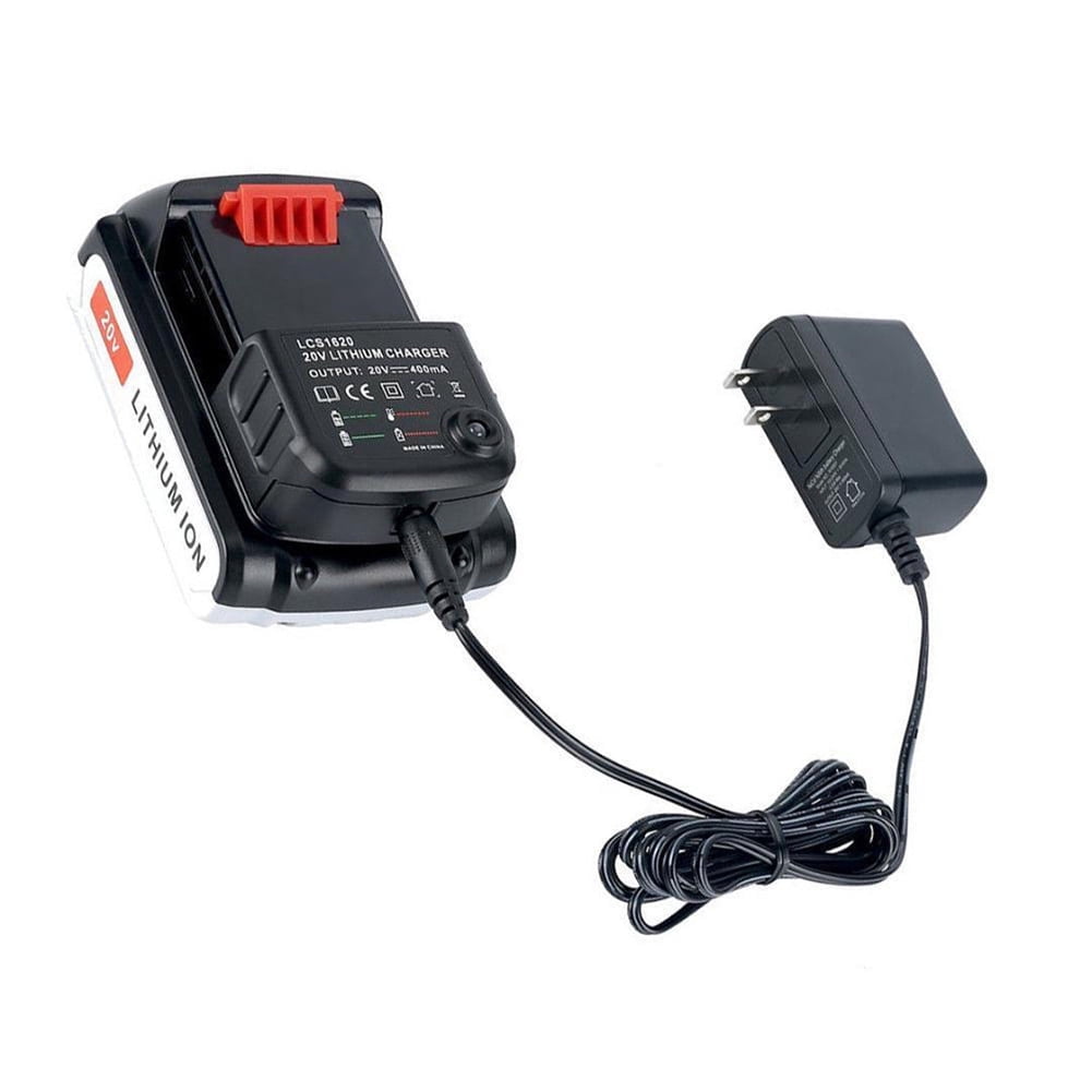 TONAIN 20V LCS1620 Lithium Battery Charger for All Black & Decker LB20 LBX20 LBX4020