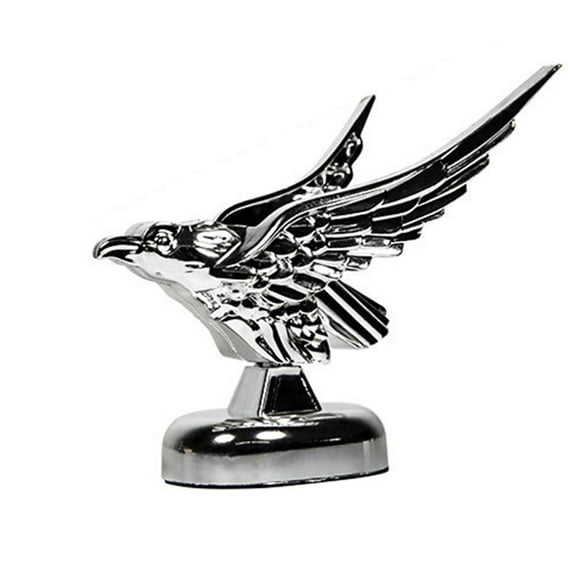 TONAIN Car Front Cover Hood Ornament Badge 3D Emblem Angel Eagle For Auto Car, Z39C C0