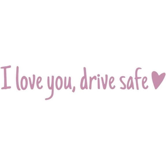 TONAIN I Love You Driving Safe Mirror Stier Heart Shaped Stiers Decor] Auto