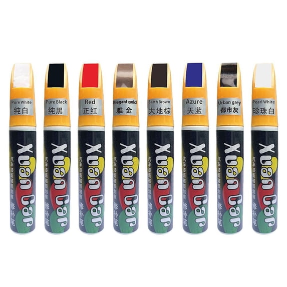 TONAIN Multicolor Automotive Touch-Up Paint, 8 Pieces