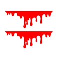 thumbnail image 1 of TONAIN iversal Fit Car Front Rear Decor Decal Bld Blood Drip Zombie Stiers B1, 1 of 8