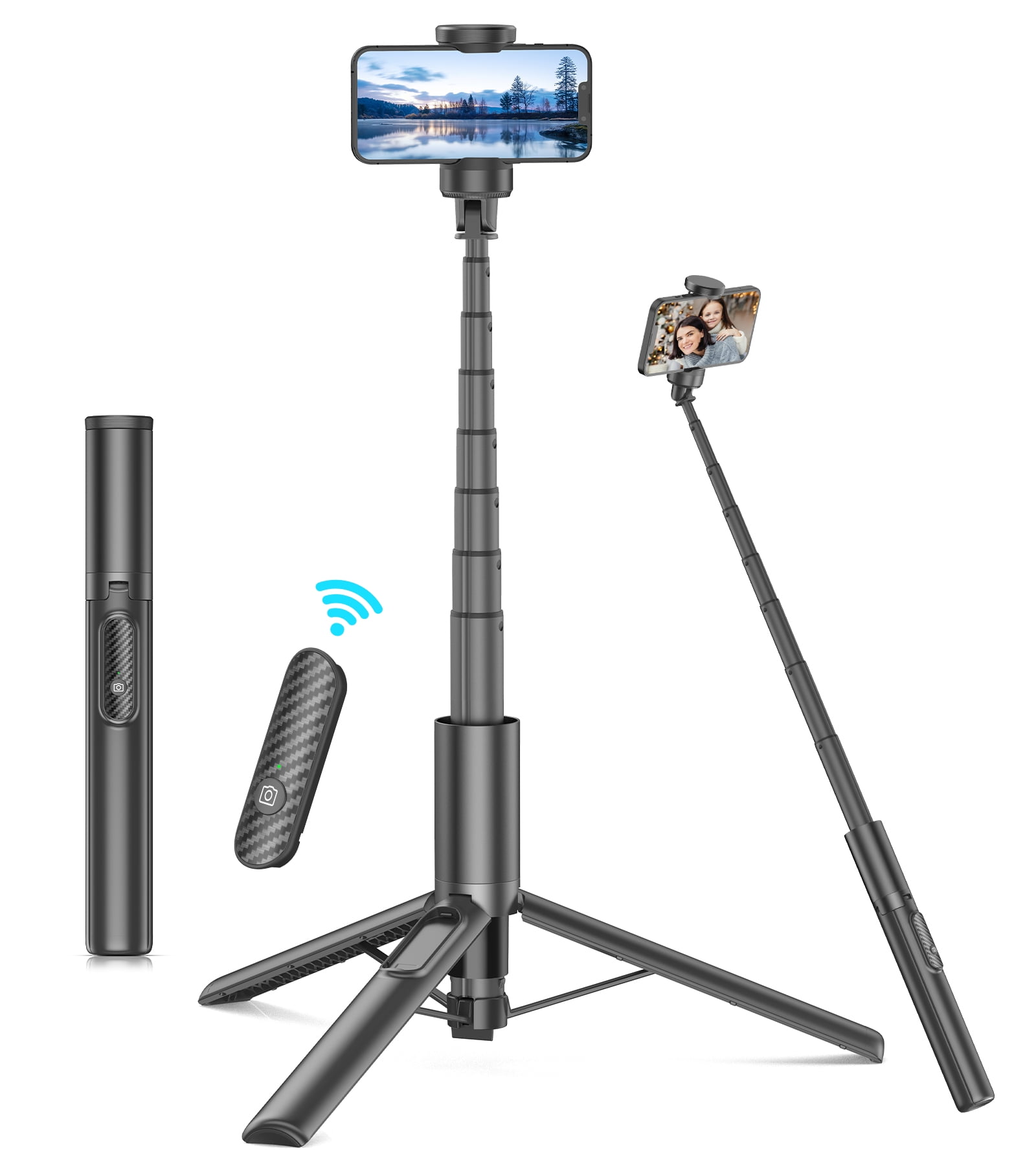 OBSBOT Me AI-Powered Auto-Tracking Camera Phone - Box) Mount Selfie - (Open OSB-2007-C