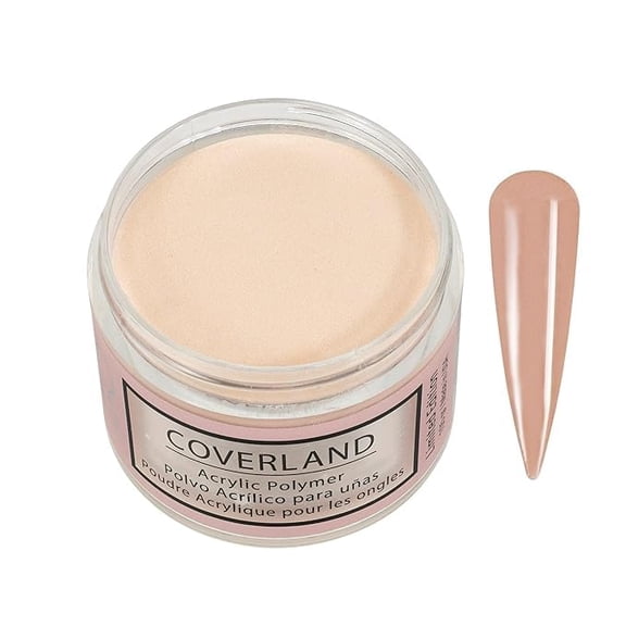 Tones Acrylic Powder 3.5oz "On Fleek" - Long Lasting Coverland Acrylic Nail Dip Powder Made in Usa - Limited Edition Non-Yellowing Acrylic Powder for Salon French Home & Manicure Use Bubble-Free