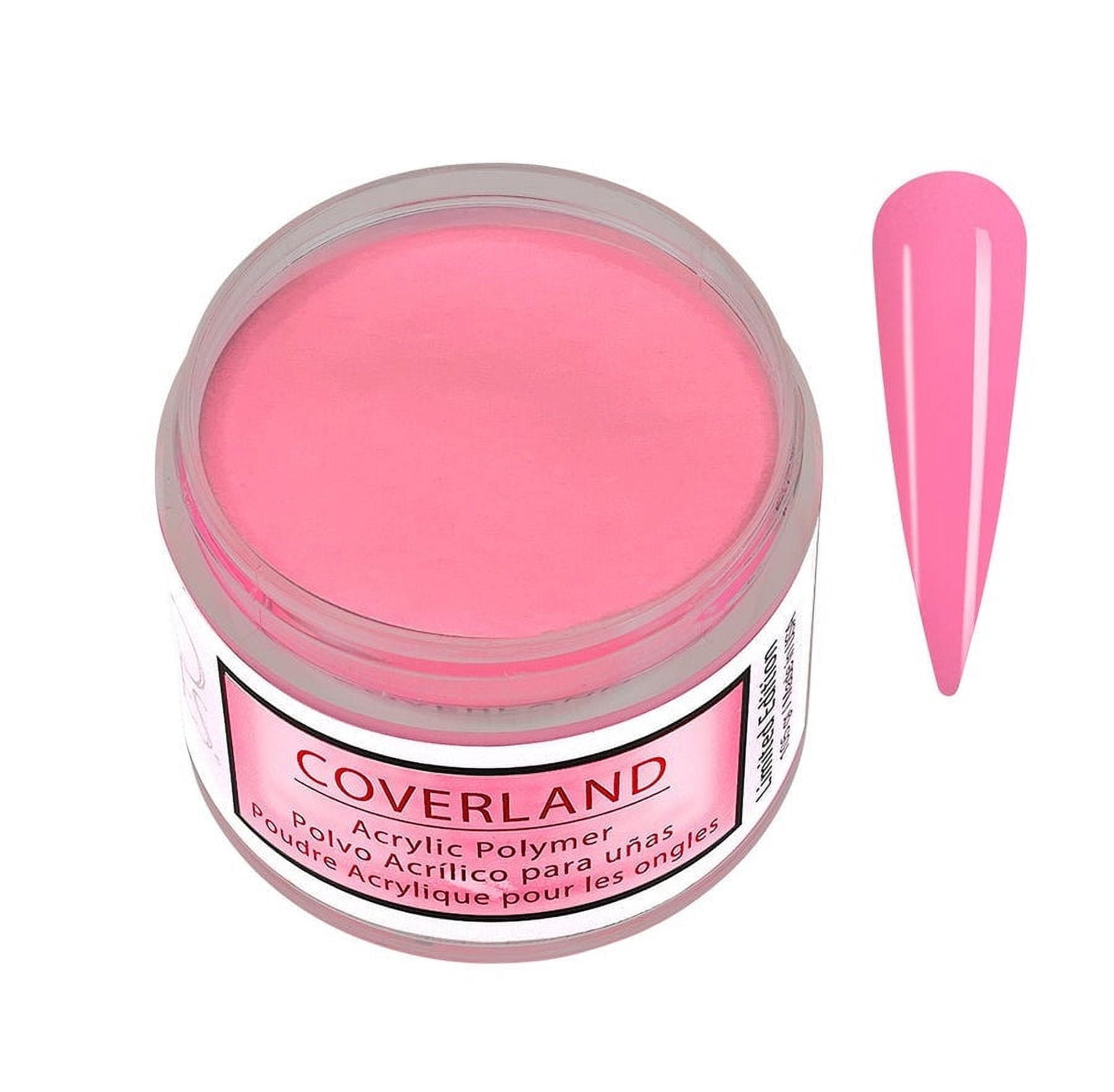 TONES COVER LAND ACRYLIC NAIL POWDER DREAM HOUSE PINK| limited edition acrylic powder for nail design | sculpting and masking bed imperfections | nail supplies (1.5 oz)