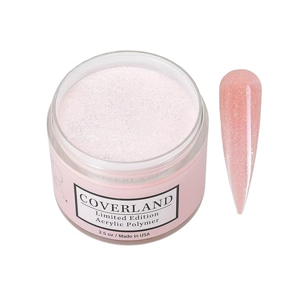 Tones Acrylic Powder 3.5oz "Petite Goyave" - Long Lasting Coverland Acrylic Nail Dip Powder Made in Usa - Limited Edition Non-Yellowing Acrylic Powder for Salon French Home & Manicure Use Bubble-Free