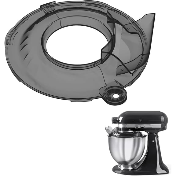 TONGAO Silicone Pouring Shield for KitchenAid Tilt-Head 4.5-5 Qt Bowl