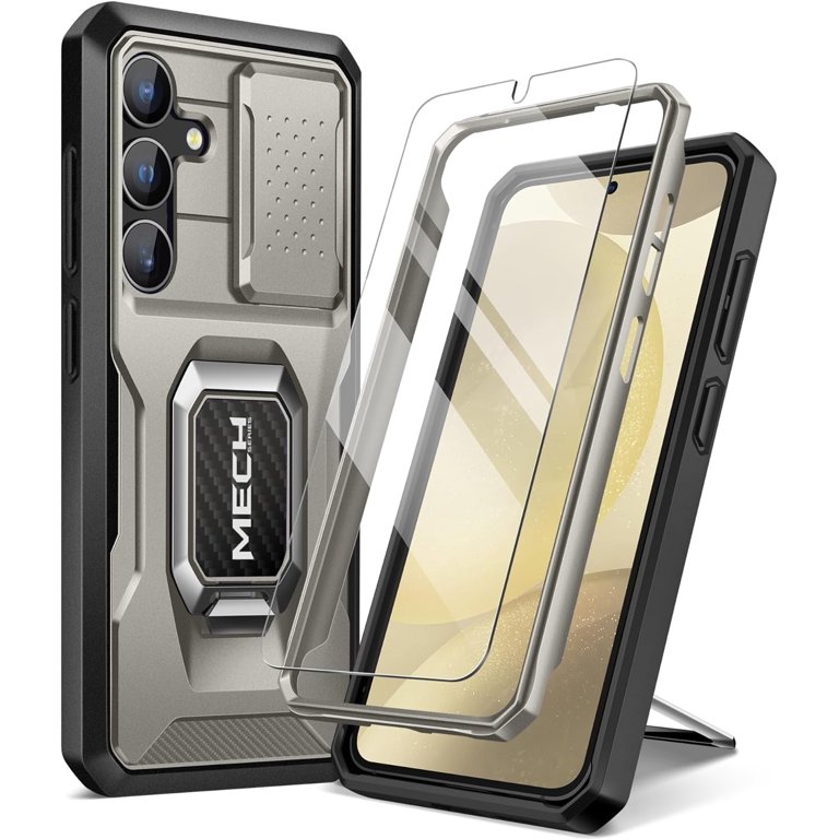 Tongate Rugged Gray Cell Phone Case for Samsung Galaxy S24 Plus with  Kickstand - Walmart.com
