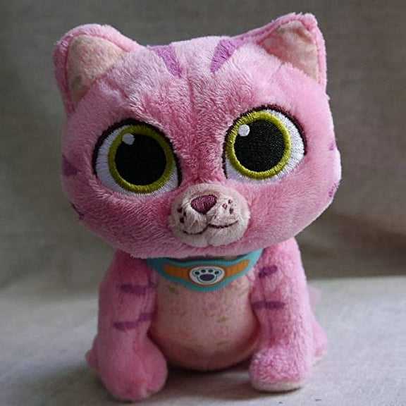 TONGROU Friends PLUSH Whispers the Pink Cat 6" Stuffed TOY