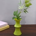 thumbnail image 1 of TONGYIJIA Bamboo Vase, Plastic Table Decor Planter, Natural Flower Container For Tall Stems, For Shelf and Desktop Display, 1 of 6