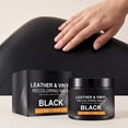 thumbnail image 1 of TONGYIJIA Leather Repair Cream, Black Color Restorer for Couch Sofa, Shoe Polish Recoloring Balm, Crack Cover for Bag, Furniture Care Kit, 1 of 6