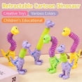 thumbnail image 1 of TONGYIJIA Stretch Tube Toys, 5 Pack Dinosaur Snake Fidget Toy, Stress Relief Sensory Stretching Tubes, Anxiety Relief Novelty for Adults, 1 of 7