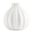 thumbnail image 1 of TONGYIJIA White Ceramic Vase, Spring Decor Set with Fake Flowers, Simple Tabletop Planter For Wedding and Living Room, 1 of 6