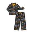 thumbnail image 1 of TONKA Toddler Long Sleeve Button Front Sleep Top and Sleep Pants, 2-Piece, Sizes 12M-5T, 1 of 3