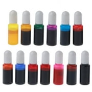 TONKBEEY 13 Color/set Alcohol Pigment Resin Dye Vibrant Alcohol-Based Inks 10ml/Each