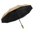 thumbnail image 1 of TONKBEEY Automatic Folding Sun Umbrella Titanium Metallic Rain Anti UV Protection Travel Portable 10 Ribs Windproof Umbrella, 1 of 16