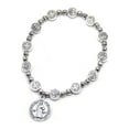 thumbnail image 1 of TONKBEEY Catholic Saint Benedict Adjustable Bracelet Fashion Religious Beaded Bracelets, 1 of 6