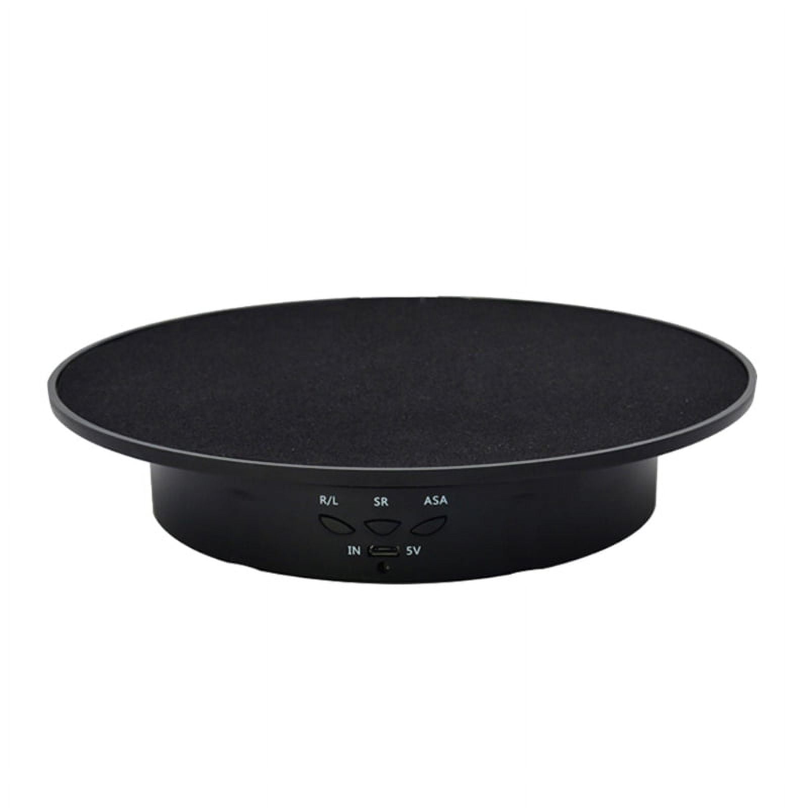 ERWEI Rotating LED Light Base Spinning Display Stand 360 Degree Motorized  Rotating Turntable for Tumbler Cup Crystals Glass Jewelry Art Black Rotating  Base : : Home