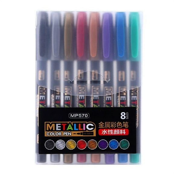 TONKBEEY Epoxy Resin Drawing Graffiti Pen Acrylic Highlights Metallic Permanent Marker