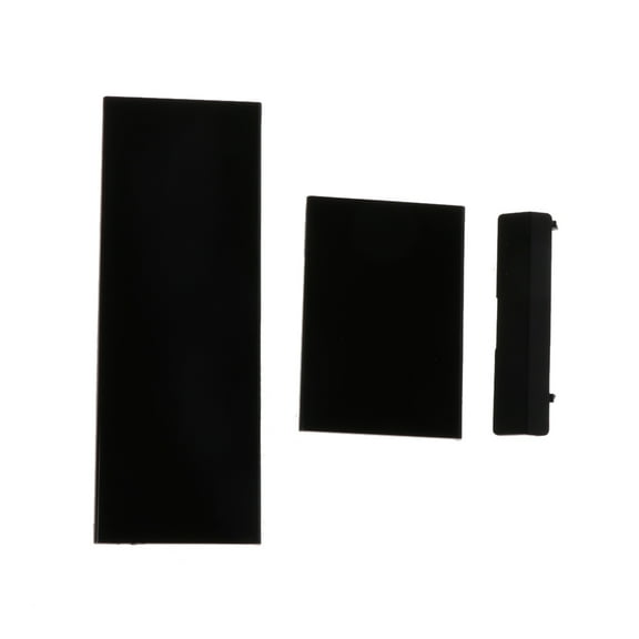 TONKBEEY For Wii Memory Card Door Slot Cover Controller Protective Shells Lids Replacement Compatible with Wii Game Acces 3 Pack
