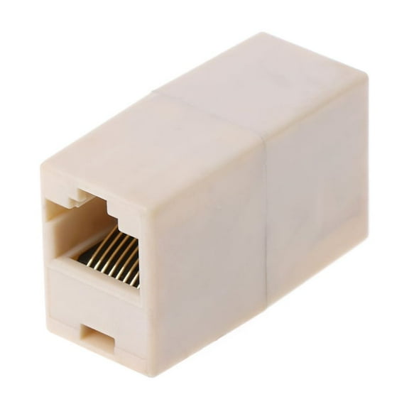 TONKBEEY Internet Tools RJ45 CAT5 CAT5E Coupler Plug Adapter Connector Network LAN Cable Extender Connector for Computer Laptop