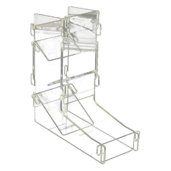 TONKBEEY Rolling Tower MTG Game Rolling Tower Game Quality Acrylic Transparent Dice Tower