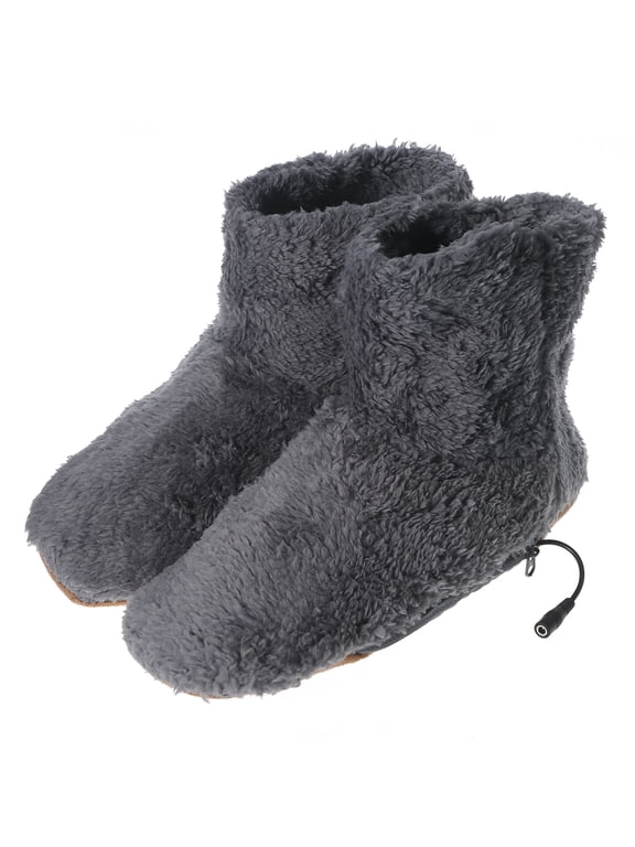Winter Heating Shoes Sleep Heat Therapy Heated Massage Foot Warmer Slippers