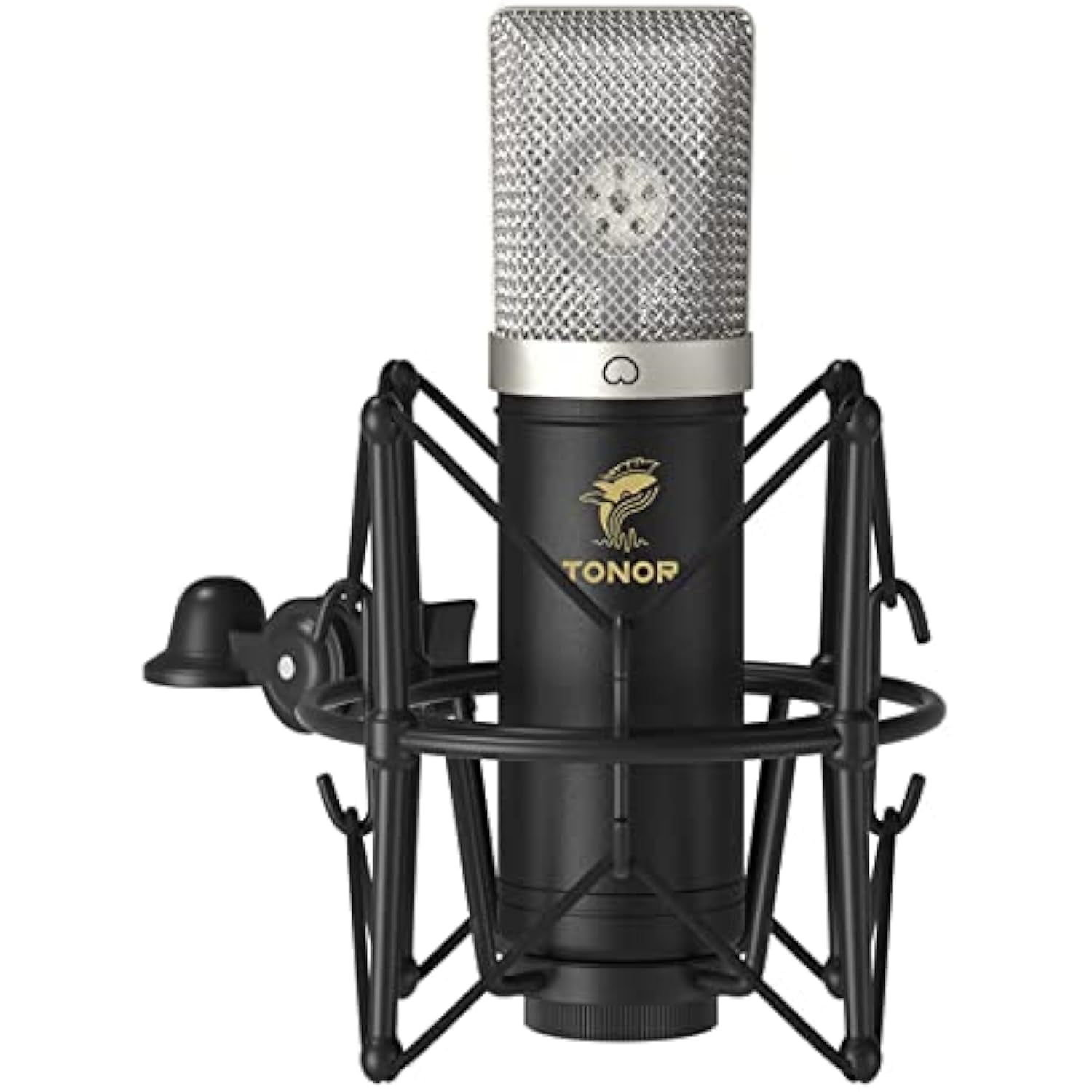 TONOR Condenser Microphone 192kHz/24Bit, USB Cardioid Computer Mic Kit with Upgraded Boom Arm/Spider Shock Mount for Recording, Streaming, Gaming, Podcasting, Voice Over, YouTube, TC-2030