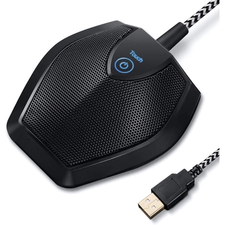 TONOR Conference USB Microphone, Omnidirectional Condenser PC Mic for Conference, Recording , G11