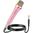 thumbnail image 1 of TONOR RGB Dynamic Karaoke Microphone for Singing with 5M XLR Cable, XLR Handheld Wired Microfono, Compatible with Karaoke Machine/Speaker/Amp/Mixer for Karaoke Singing, Speech, and Outdoor Activity, 1 of 9