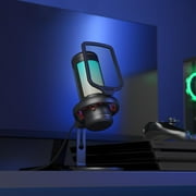 TONOR TC320 Gaming Mic, USB Microphone with RGB/Gain Control, Mute Touch for Streaming, Podcasts, Recording, Twitch/YouTube/Discord, Condenser Computer PC Mic with Stand on Mac/PS4/PS5/NS Black