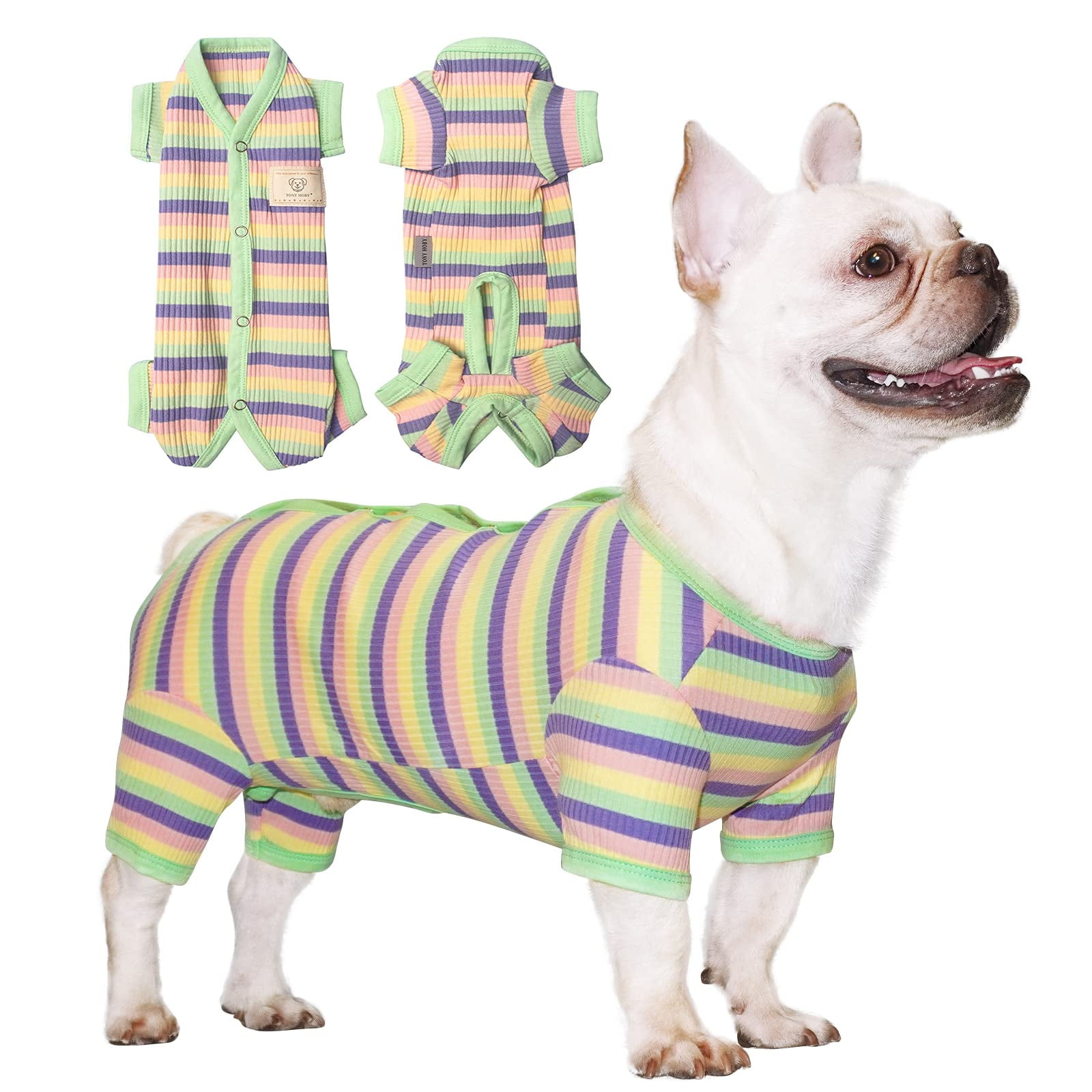 Cinco De Party - Dog Pajama with Green Neck & Trim/Sleeves