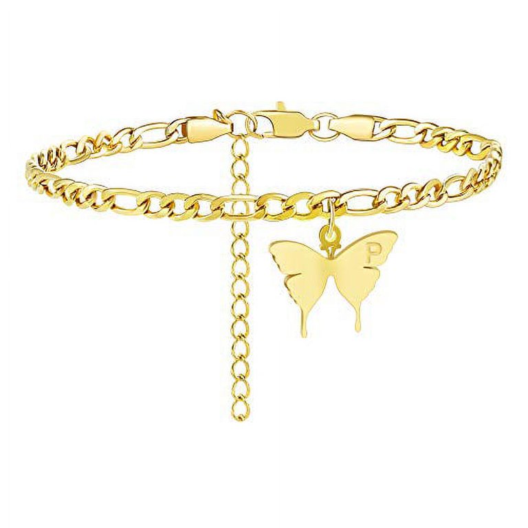 Engraved ankle sale bracelet