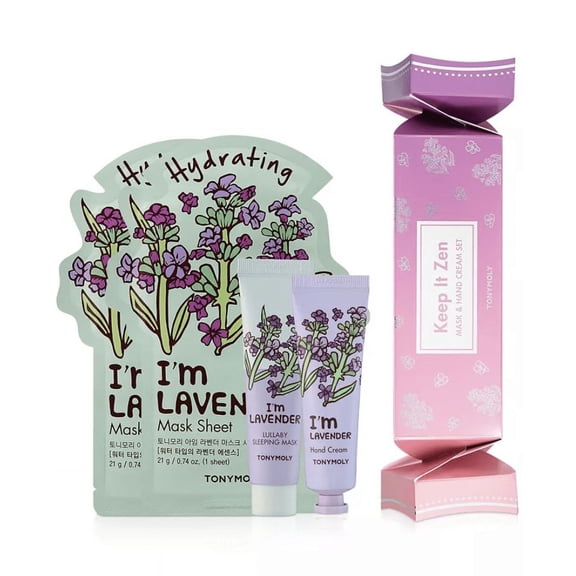 TONYMOLY Keep It Zen Mask & Hand Cream Set  4pc