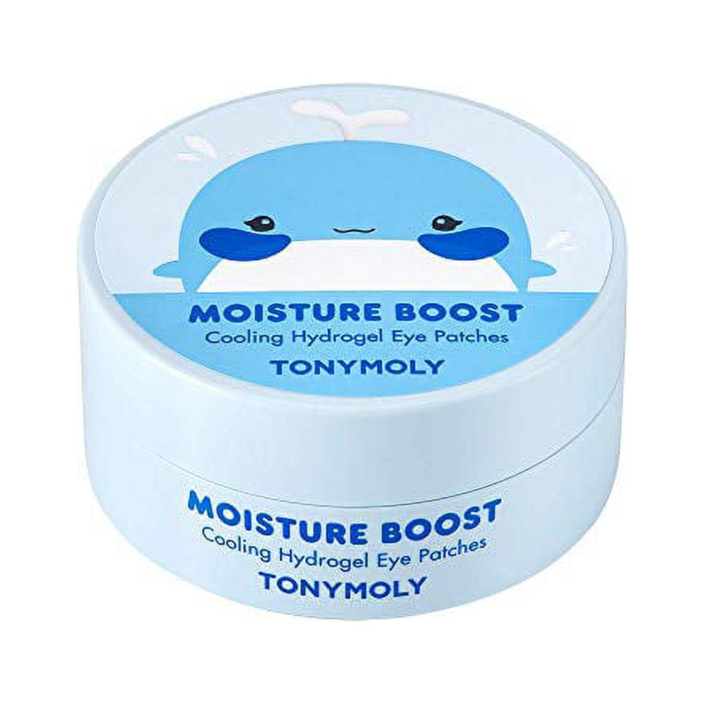TONYMOLY Moisture Boost Cooling Hydrogel Eye Patches, 90 g.