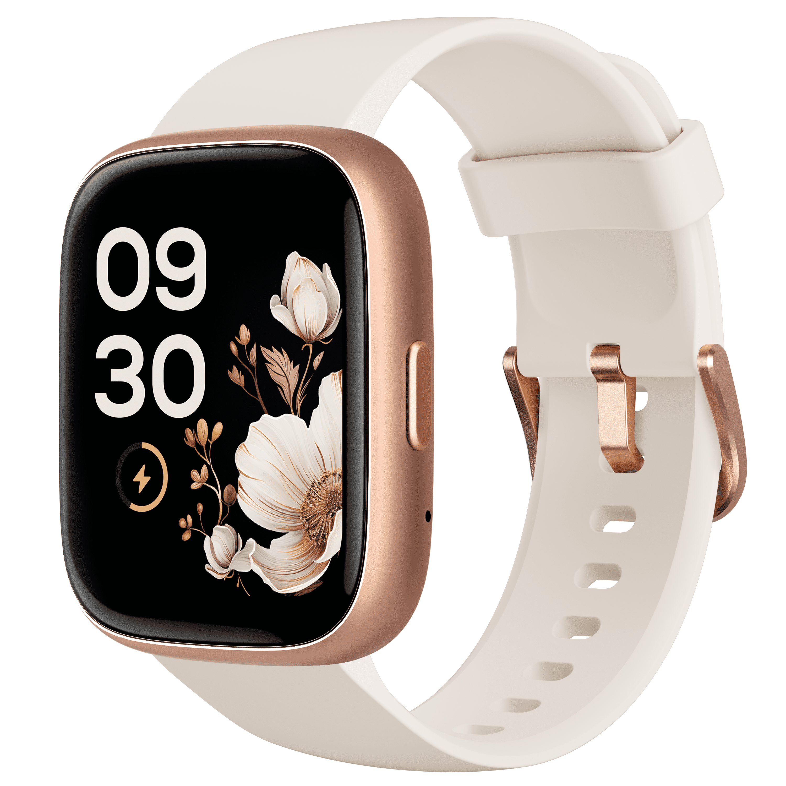TOOBUR Smart Watch for Women, 1.83" Fitness Tracker Watch with Step Tracker/Pedometer/Sleep, IP68 Waterproof Smartwatch Calls Compatible iOS Android Beige