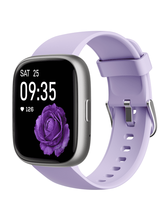 Smart Watch for Women, 1.83" Fitness Tracker Watch with Step Tracker/Pedometer/Sleep, IP68 Waterproof Smartwatch Calls Compatible iOS Android Lilac