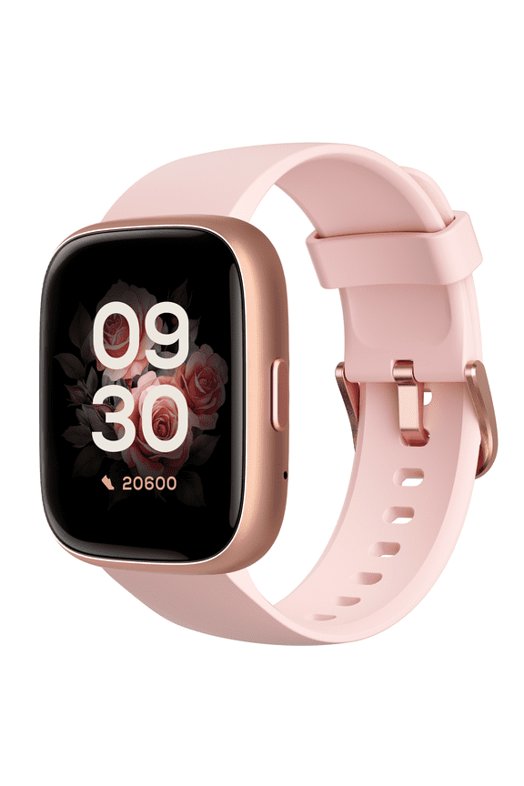 Smart Watch for Women, 1.83" Fitness Tracker Watch with Step Tracker/Pedometer/Sleep, IP68 Waterproof Smartwatch Calls Compatible iOS Android Pink