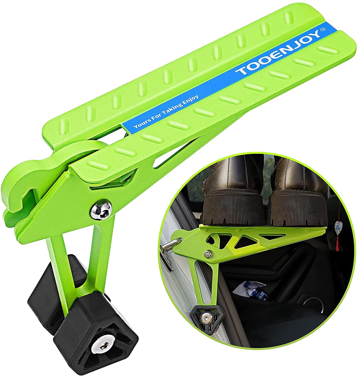 TOOENJOY Universal Fit Car RRF12 Door Step, Foldable Roof Rack Door ...