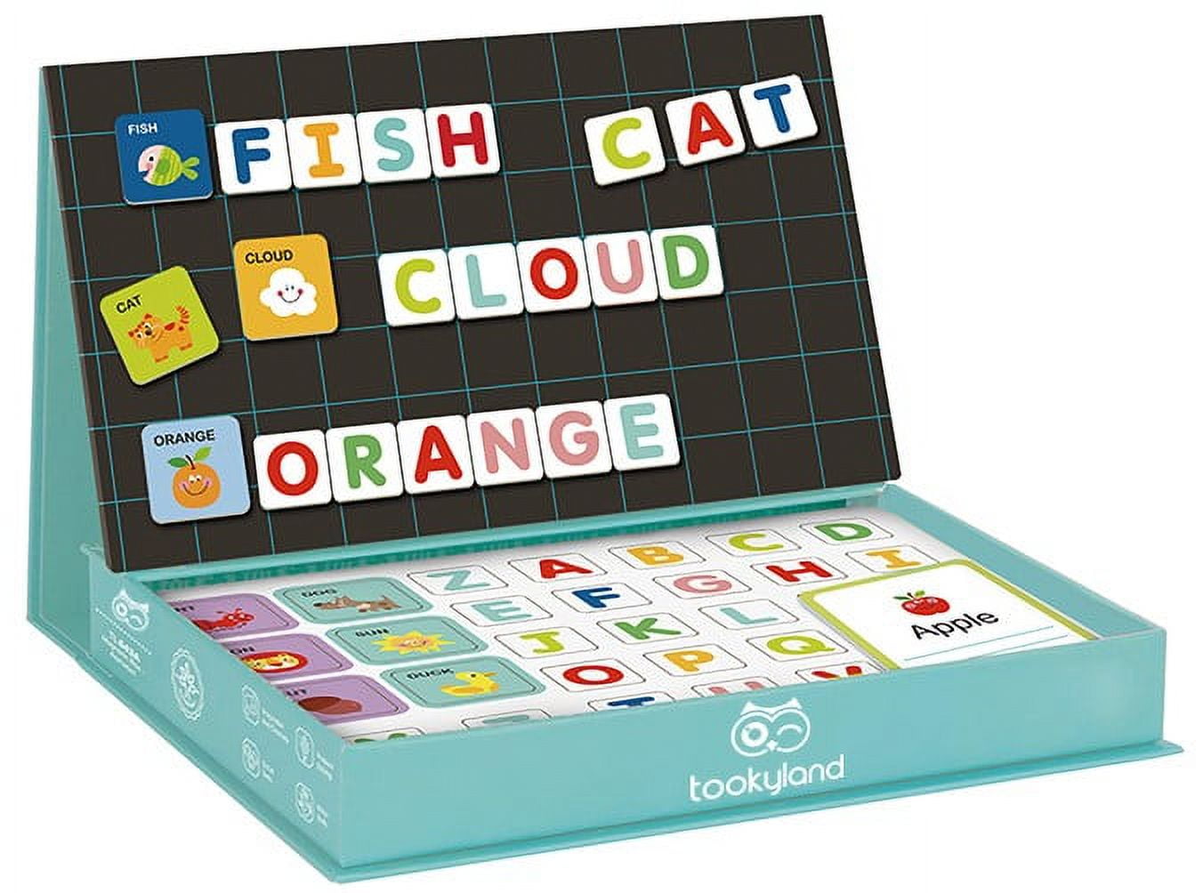 TOOKYLAND Alphabet Learning Toy 151pcs Spelling and