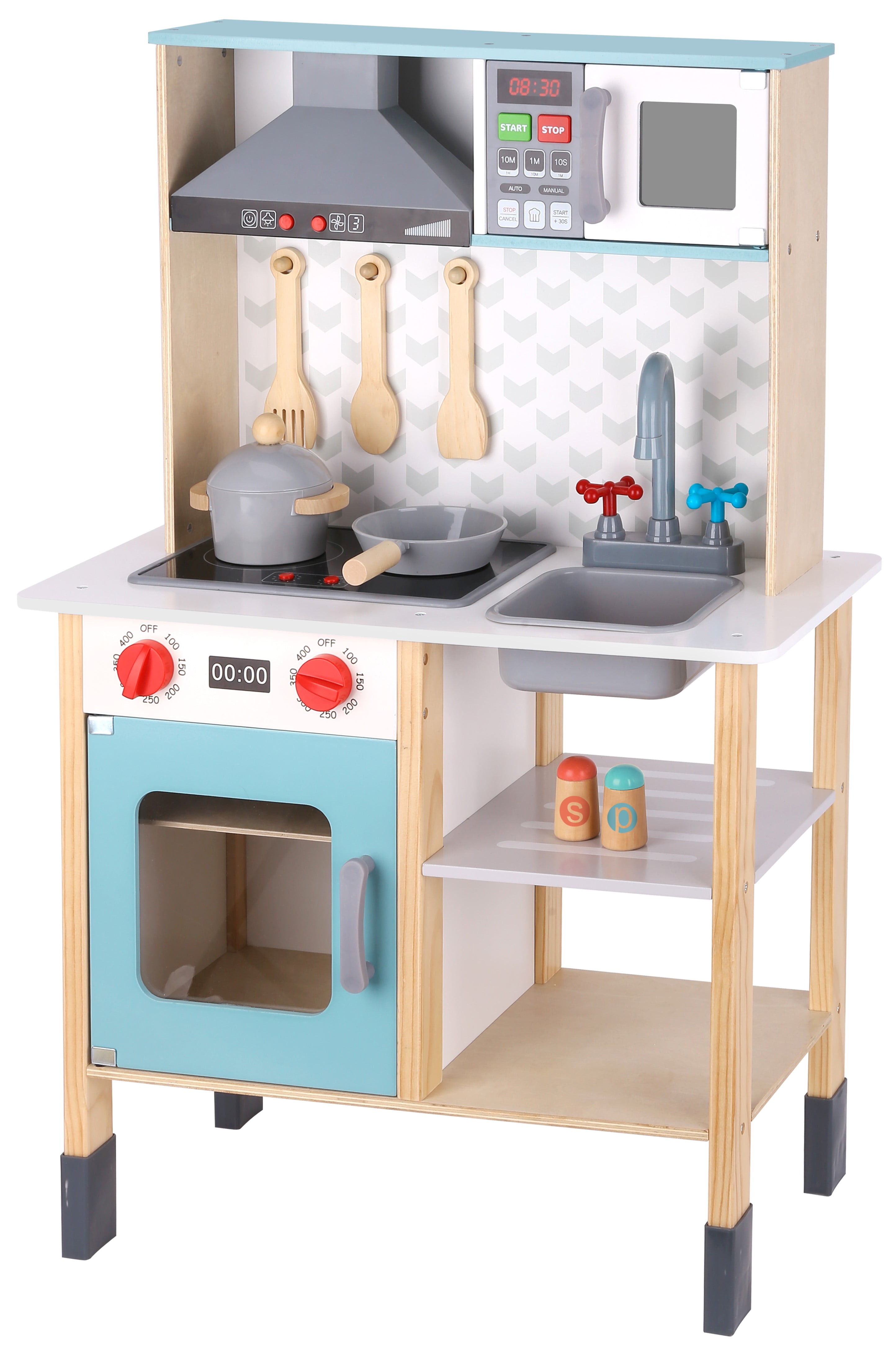 Toy Place Kitchen Set with Soft Clay, 45 Parts - Playpolis