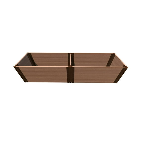 TOOL-FREE CLASSIC SIENNA 2' X 8' X 22" RAISED GARDEN BED - 1" PROFILE