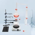 thumbnail image 1 of TOOL1SHOoo 1000ml Lab Essential Oil Distillation Apparatus Glassware Kit 1KW Electric Heater, 1 of 10