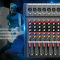 thumbnail image 1 of TOOL1SHOoo 12 Channel Bluetooth Mixer Sound Mixing Console,Live Studio LED Display, 48V, 1 of 32