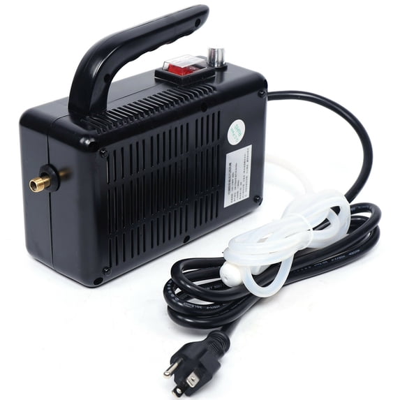 TOOL1SHOoo 1600W 110V High Pressure Steam Cleaner Automatic Mobile Cleaning Machine Black