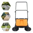 thumbnail image 1 of TOOL1SHOoo 26 Inch Industrial Manual Push Sweeper Walk-Behind Floor Sweeper, 1 of 13