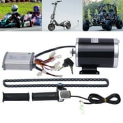 TOOL1SHOoo 48V 1000W Brush Electric Bicycle Motor Conversion kit, 48V Controller With LCD