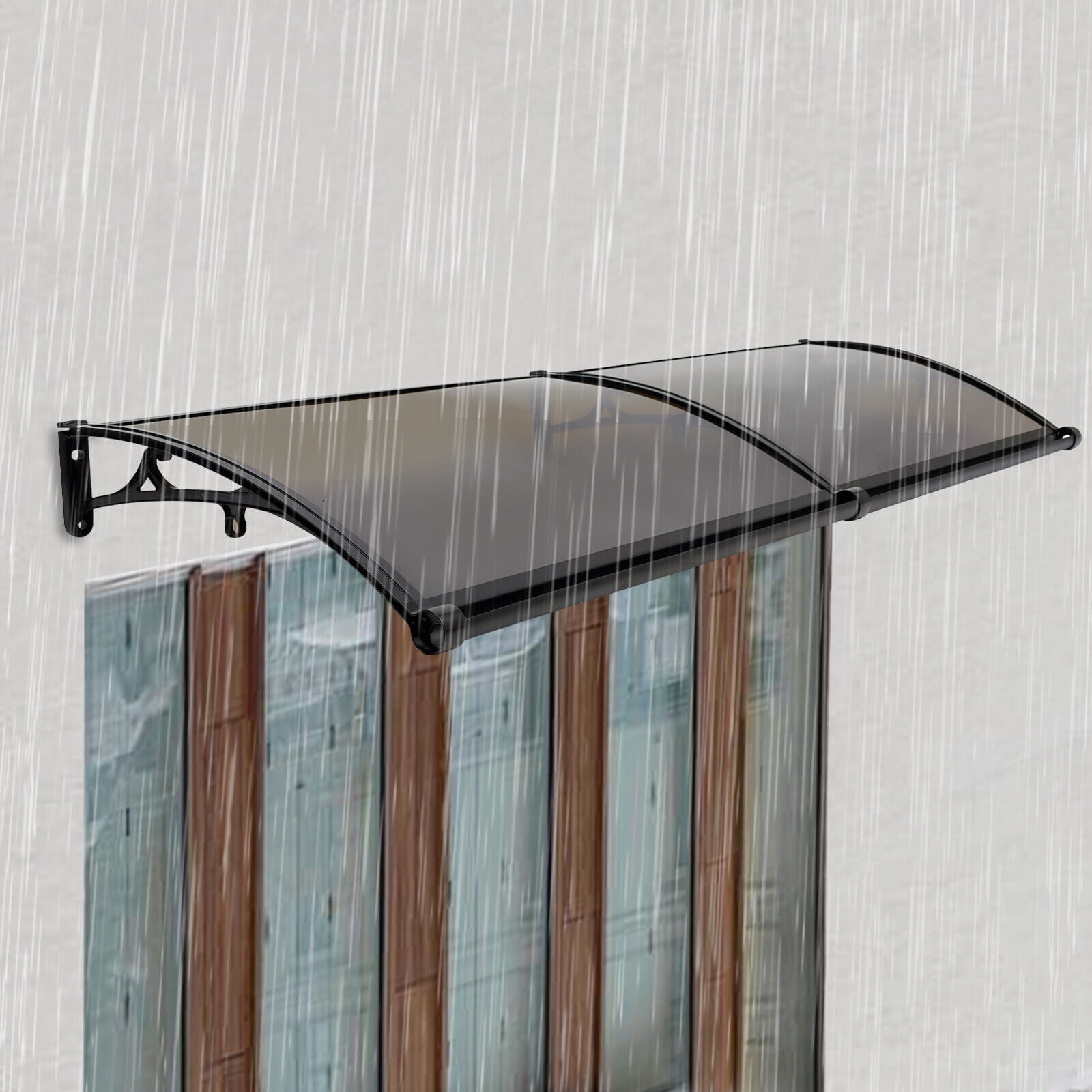TOOL1SHOoo 78.7*23.6in Window Awning UV Rain Canopy Exterior Awnings ...