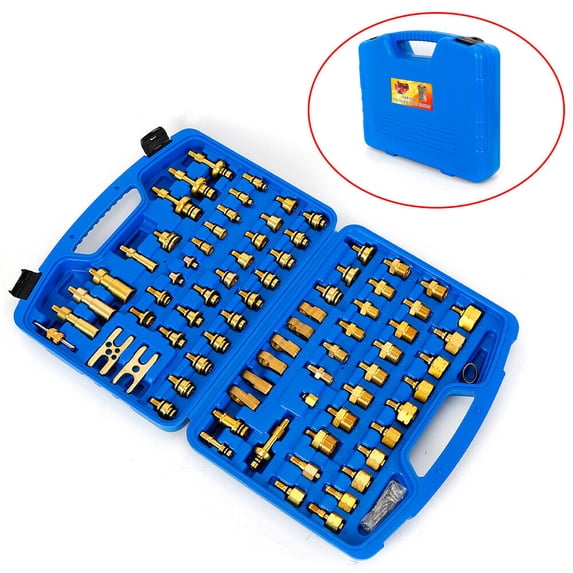 TOOL1SHOoo Air Conditioning Leak Detector Car Truck Auto A/C Compressor Repair Tester Tool