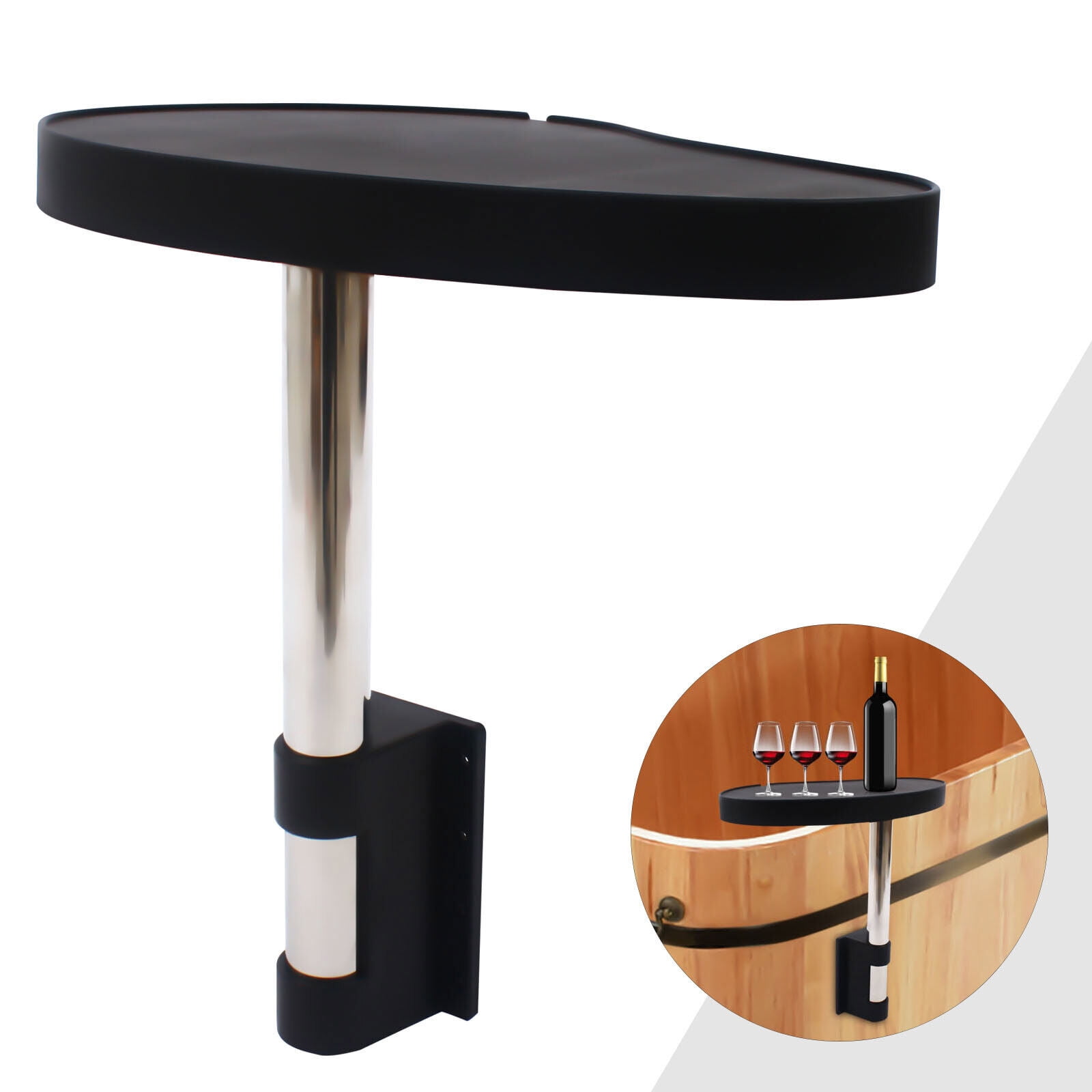 TOOL1SHOoo Anti-slip Swivel Side Tray 360° Rotation for Bathtubs Hot ...