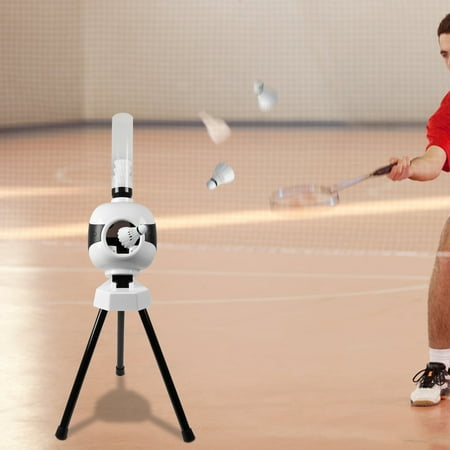TOOL1SHOoo Badminton Serve Robot Trainer Shuttlecock Launcher Training Machine Automatic 4-6s/ball